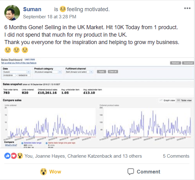 10k revenue in 6 months