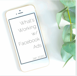Whats Working with Facebook Ads: January...