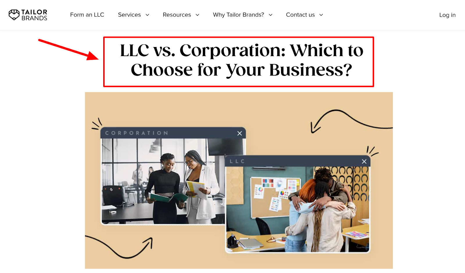 Headline
Headline example in blog post.