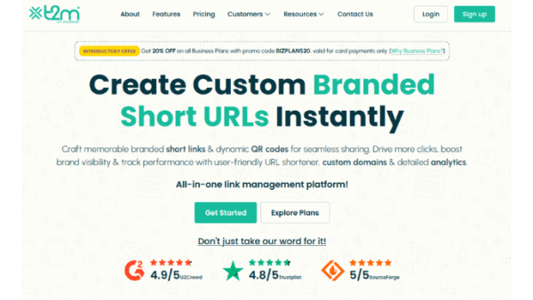 Best Link Shorteners – T2M