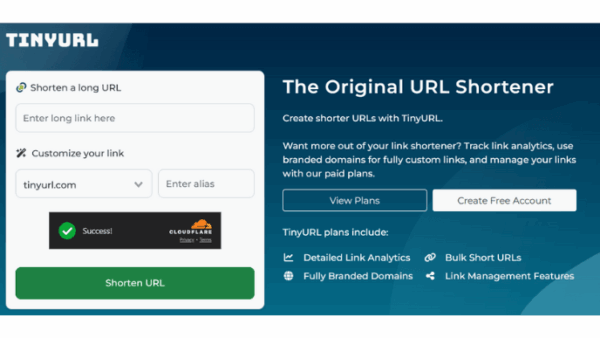 Best Link Shorteners – TinyURL
