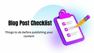 The SEO Blog Post Checklist for...