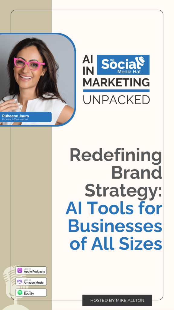 In this episode of AI in Marketing: Unpacked, learn how to apply AI tools to more than just your brand style, but your entire brand strategy.