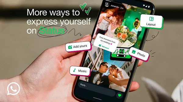 WhatsApp Adds Status Functionalities, Including More...