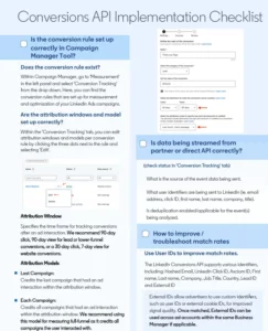 LinkedIn Launches Conversions API Playbook