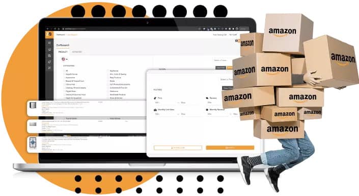 ZonBase Amazon FBA tool example one