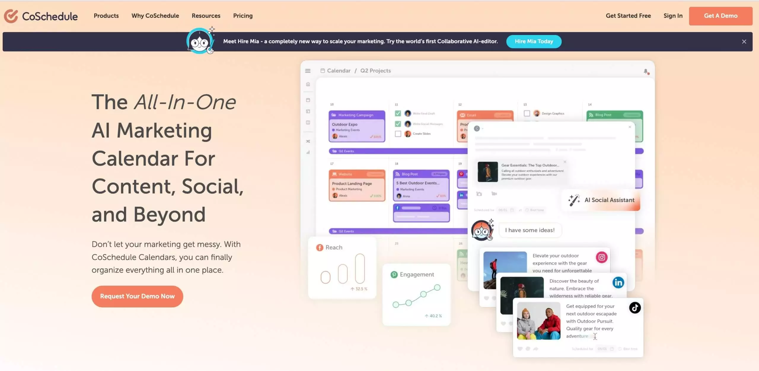 coschedule homepage 