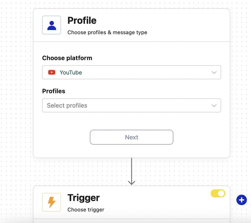 Editing an Auto-moderation rule for YouTube.