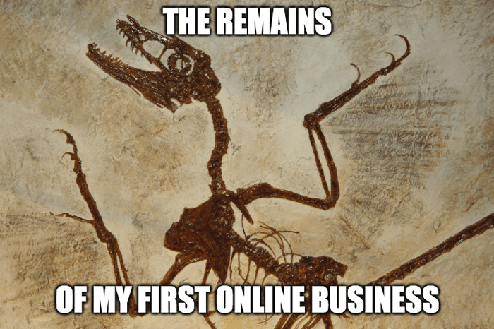 my first online business